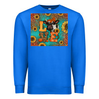 True Royal love autumn cow Premium Sweatshirt - Jasminsmagicworld