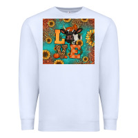 White love autumn cow Premium Sweatshirt - Jasminsmagicworld