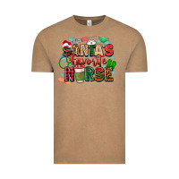Vintage Coffee santa's favorite nurse Vintage Tee - Zillion Design Studio