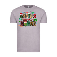 Vintage Zinc santa's favorite nurse Vintage Tee - Zillion Design Studio