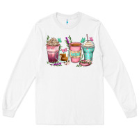 White mom coffee cups Long Sleeve Tee - Zillion Design Studio