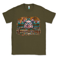 Army Green mom pig Classic Tee - SublimationCraftShop