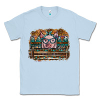 Dusty Blue mom pig Classic Tee - SublimationCraftShop