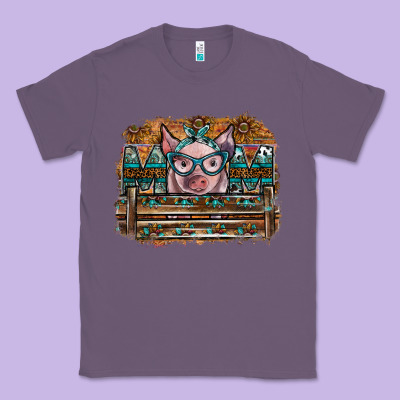 Mom Pig Classic Tee Designed By Sublimationcraftshop