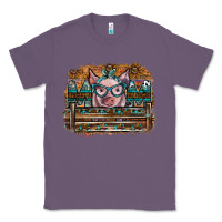 Lavender mom pig Classic Tee - SublimationCraftShop