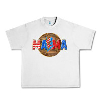 Lunar Rock American mama with lightning bolt Urban Heavy Tee - texasbilliewilder