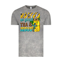Cloud Rock raised on sweet tea and jesus Vintage Tee - texasbilliewilder