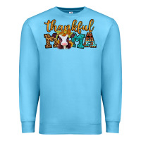 Ocean Blue thankful mama baby calf Premium Sweatshirt - Jasminsmagicworld