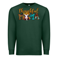 Sports Green thankful mama baby calf Premium Sweatshirt - Jasminsmagicworld