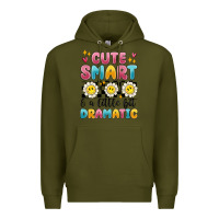 Army Green merry christmas gnomies Premium Hoodie - MaliasSmallBusiness