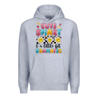 Heather Grey merry christmas gnomies Premium Hoodie - MaliasSmallBusiness
