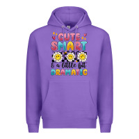 Purple merry christmas gnomies Premium Hoodie - MaliasSmallBusiness