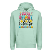 Seafoam merry christmas gnomies Premium Hoodie - MaliasSmallBusiness