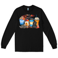 Black monster truck coffee cups Long Sleeve Tee - Zillion Design Studio
