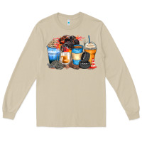 Mushroom monster truck coffee cups Long Sleeve Tee - Zillion Design Studio