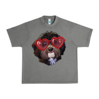 Tornado havanese dog with love glasses Urban Heavy Tee - RanaPortraitStore