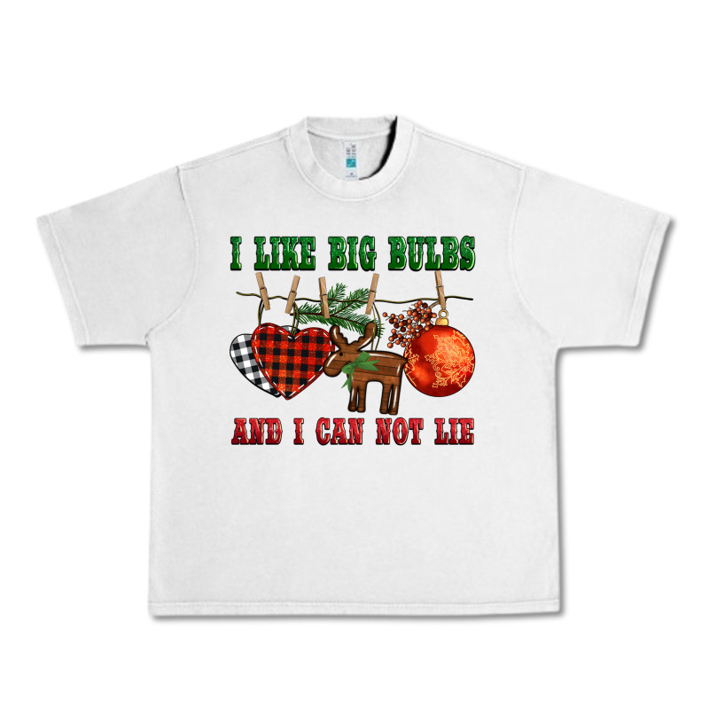 I Like Big Bulbs And I Can Not Lie Urban Heavy Tee by BarkalooDesign | Teevron