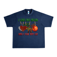 Navy i like big bulbs and i can not lie Urban Heavy Tee - BarkalooDesign