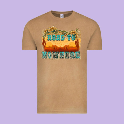 Vintage Tee road to nowhere tbw
