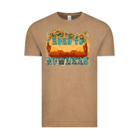 Vintage Coffee road to nowhere tbw Vintage Tee - texasbilliewilder
