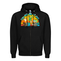 Black you  had me at day drınkıng Zipper Hoodie - AdoDesignShop