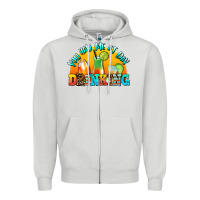 Dove Grey you  had me at day drınkıng Zipper Hoodie - AdoDesignShop