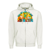 Oatmeal Heather you  had me at day drınkıng Zipper Hoodie - AdoDesignShop
