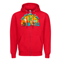 Red you  had me at day drınkıng Zipper Hoodie - AdoDesignShop
