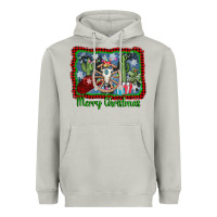 Moon Dust merry christmas western bull skull Heavyweight Hoodie - AdoDesignShop