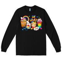 Black pride coffee cups Long Sleeve Tee - Zillion Design Studio