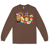 Chestnut pride coffee cups Long Sleeve Tee - Zillion Design Studio