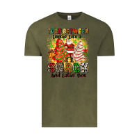 Vintage Olive torn between lookin' like a snack and eatin' one Vintage Tee - Zillion Design Studio