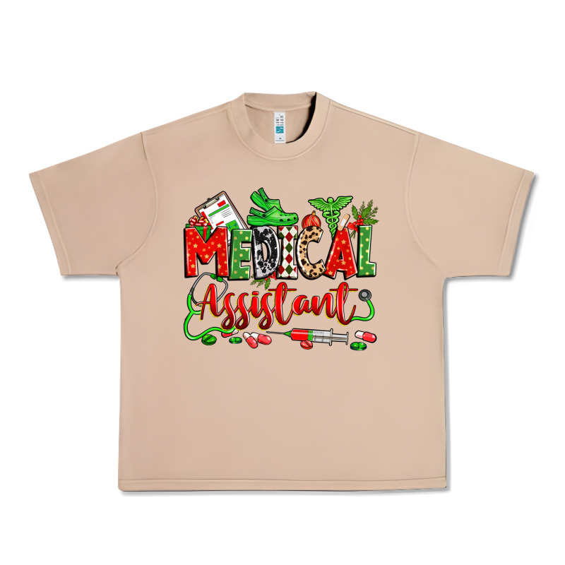 Christmas Medical Assistant Urban Heavy Tee by Zillion Design Studio | Teevron