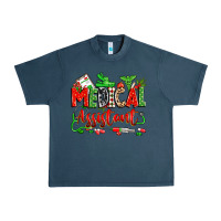 Midnight Navy christmas medical assistant Urban Heavy Tee - Zillion Design Studio