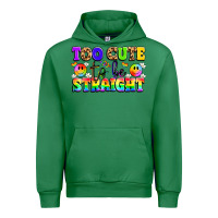 Emerald cute and colorful pride message Urban Hoodie - LillyAllenDesigns