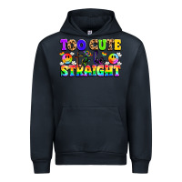 Navy cute and colorful pride message Urban Hoodie - LillyAllenDesigns