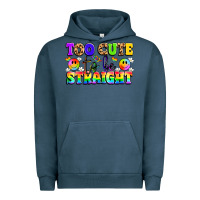 Pigment Midnight Navy cute and colorful pride message Urban Hoodie - LillyAllenDesigns