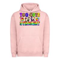 Pigment Salmon cute and colorful pride message Urban Hoodie - LillyAllenDesigns