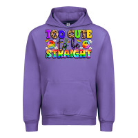 Tulip cute and colorful pride message Urban Hoodie - LillyAllenDesigns
