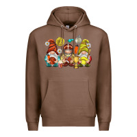 Chestnut sports gnomies Premium Hoodie - NancyCooperArtShop