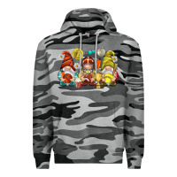 Slate Camo sports gnomies Premium Hoodie - NancyCooperArtShop
