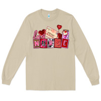 Mushroom valentines day nurse Long Sleeve Tee - AdoDesignShop