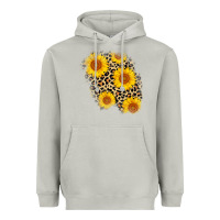 Moon Dust leopard sunflower patch Heavyweight Hoodie - AdoDesignShop