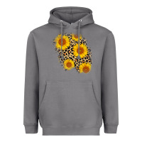 Storm leopard sunflower patch Heavyweight Hoodie - AdoDesignShop