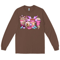Chestnut princess coffee cups Long Sleeve Tee - Zillion Design Studio