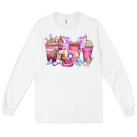 White princess coffee cups Long Sleeve Tee - Zillion Design Studio