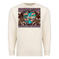 Sandshell western nurse stethoscope pink leopard Premium Sweatshirt - BarkalooDesign