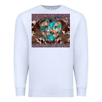 White western nurse stethoscope pink leopard Premium Sweatshirt - BarkalooDesign