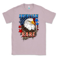 Lilac American Babe  4th of july Classic Tee - CowGirlArtShop