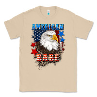Mushroom American Babe  4th of july Classic Tee - CowGirlArtShop